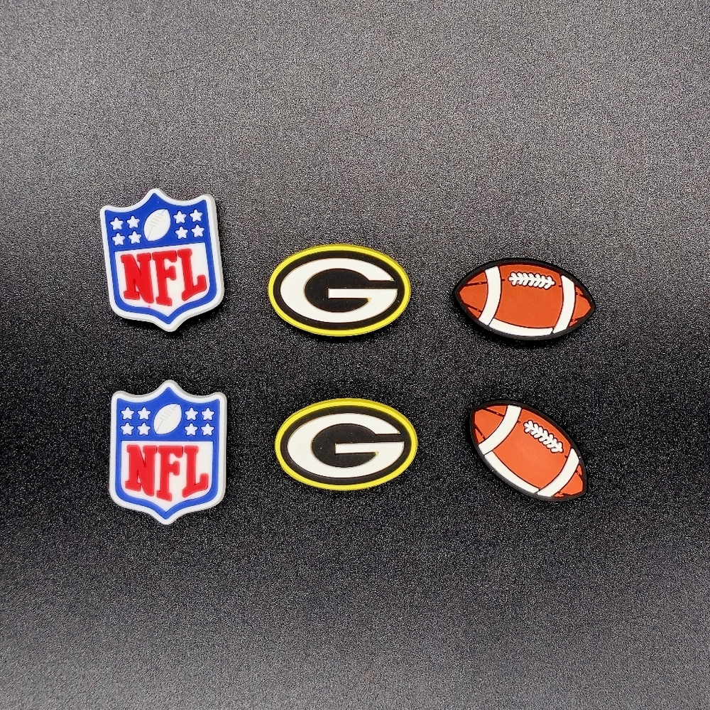 Greenbay Packers Croc Charm Bundle